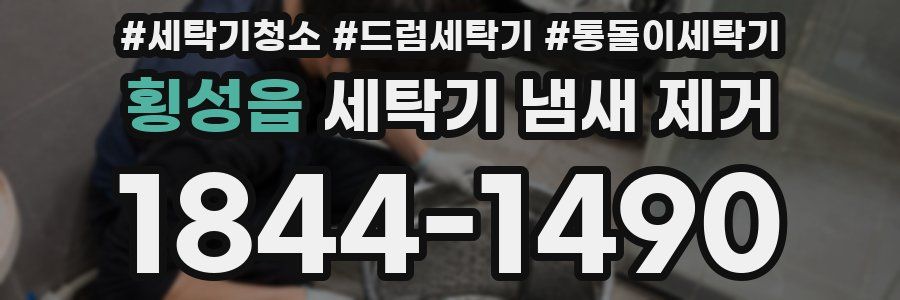 횡성읍 세탁기 냄새 제거