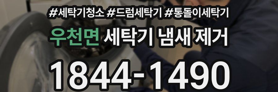 우천면 세탁기 냄새 제거