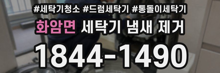 화암면 세탁기 냄새 제거