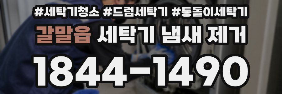 갈말읍 세탁기 냄새 제거