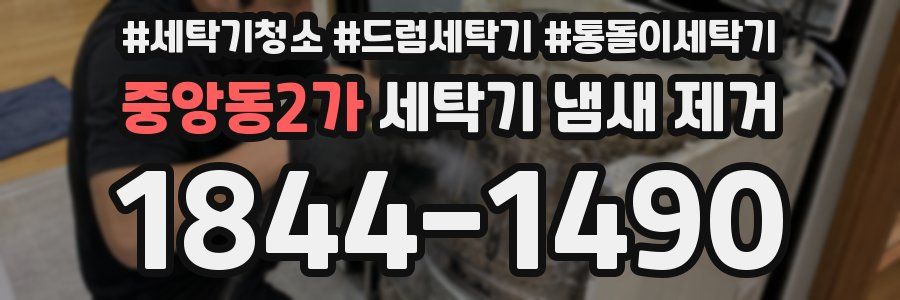 중앙동2가 세탁기 냄새 제거