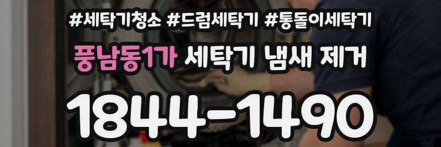 풍남동1가 세탁기 냄새 제거