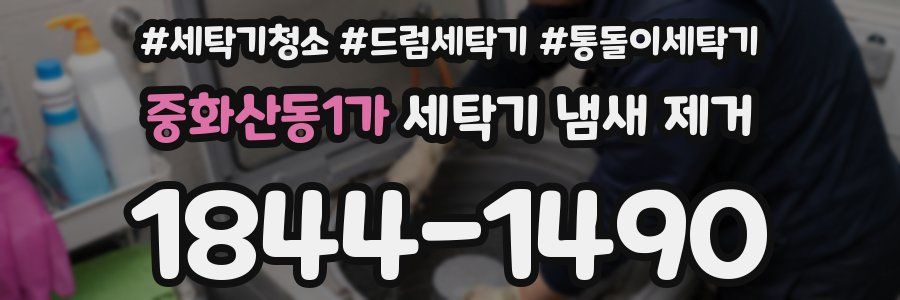 중화산동1가 세탁기 냄새 제거