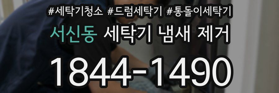 서신동 세탁기 냄새 제거