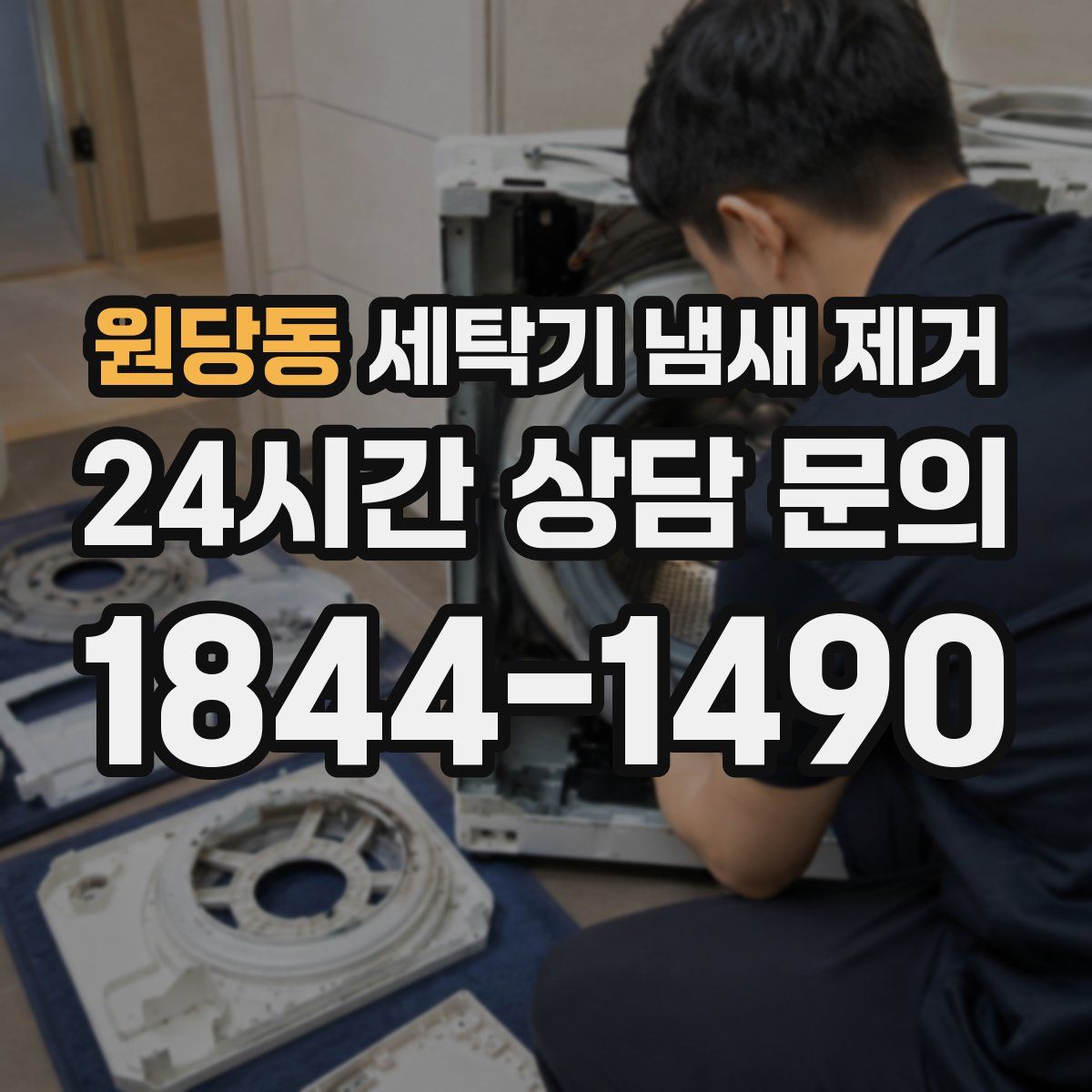원당동 세탁기 냄새 제거