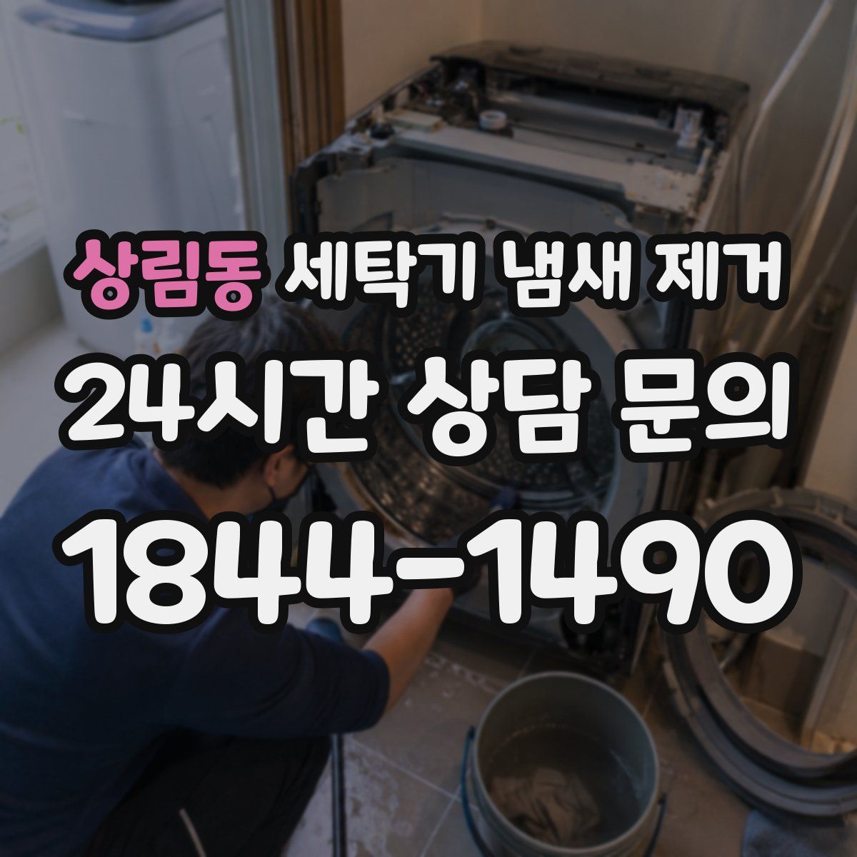 상림동 세탁기 냄새 제거