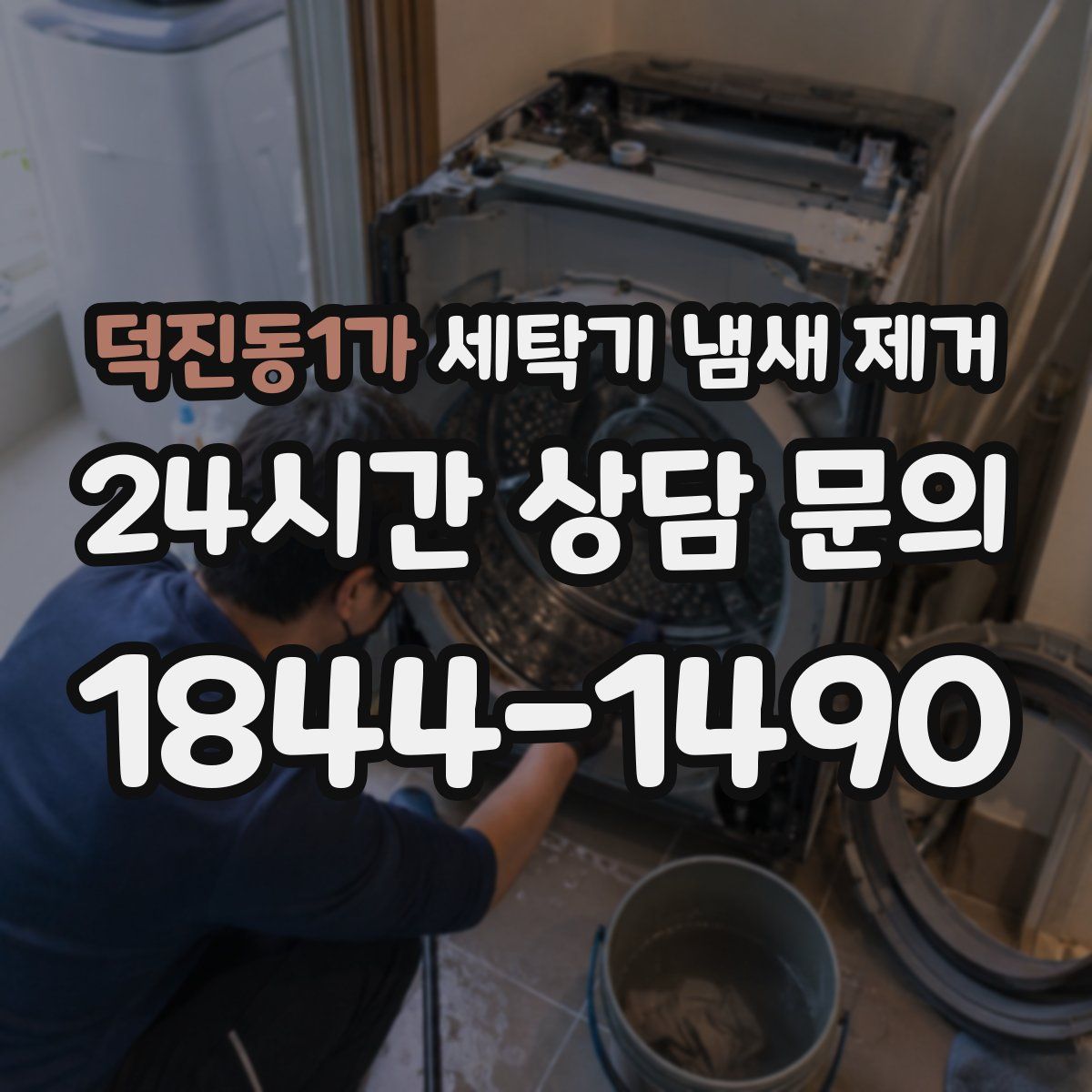 덕진동1가 세탁기 냄새 제거