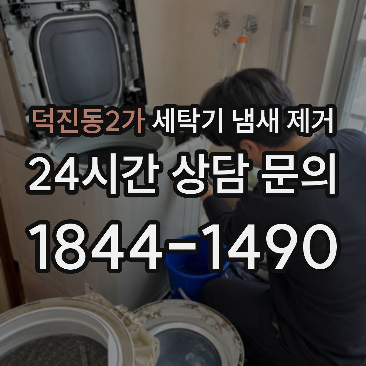덕진동2가 세탁기 냄새 제거