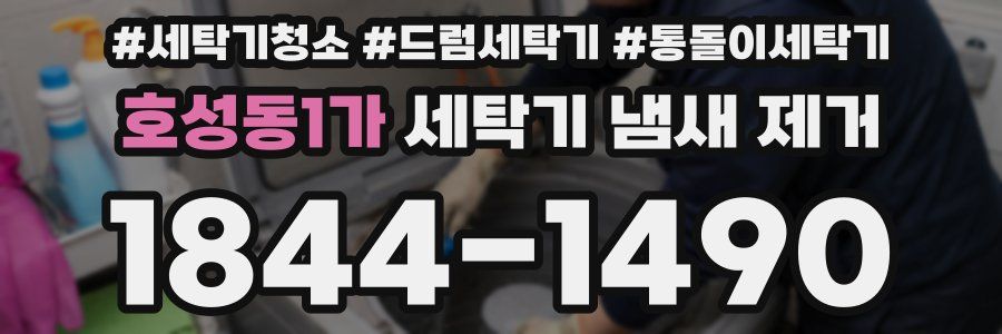 호성동1가 세탁기 냄새 제거