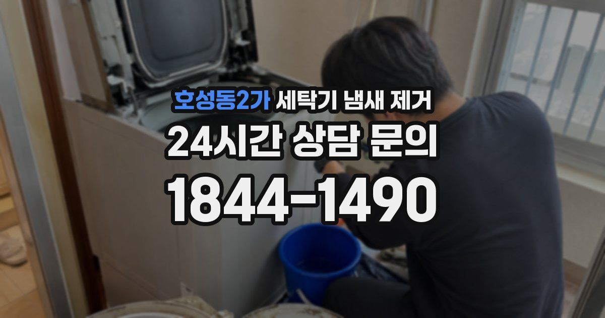 호성동2가 세탁기 냄새 제거