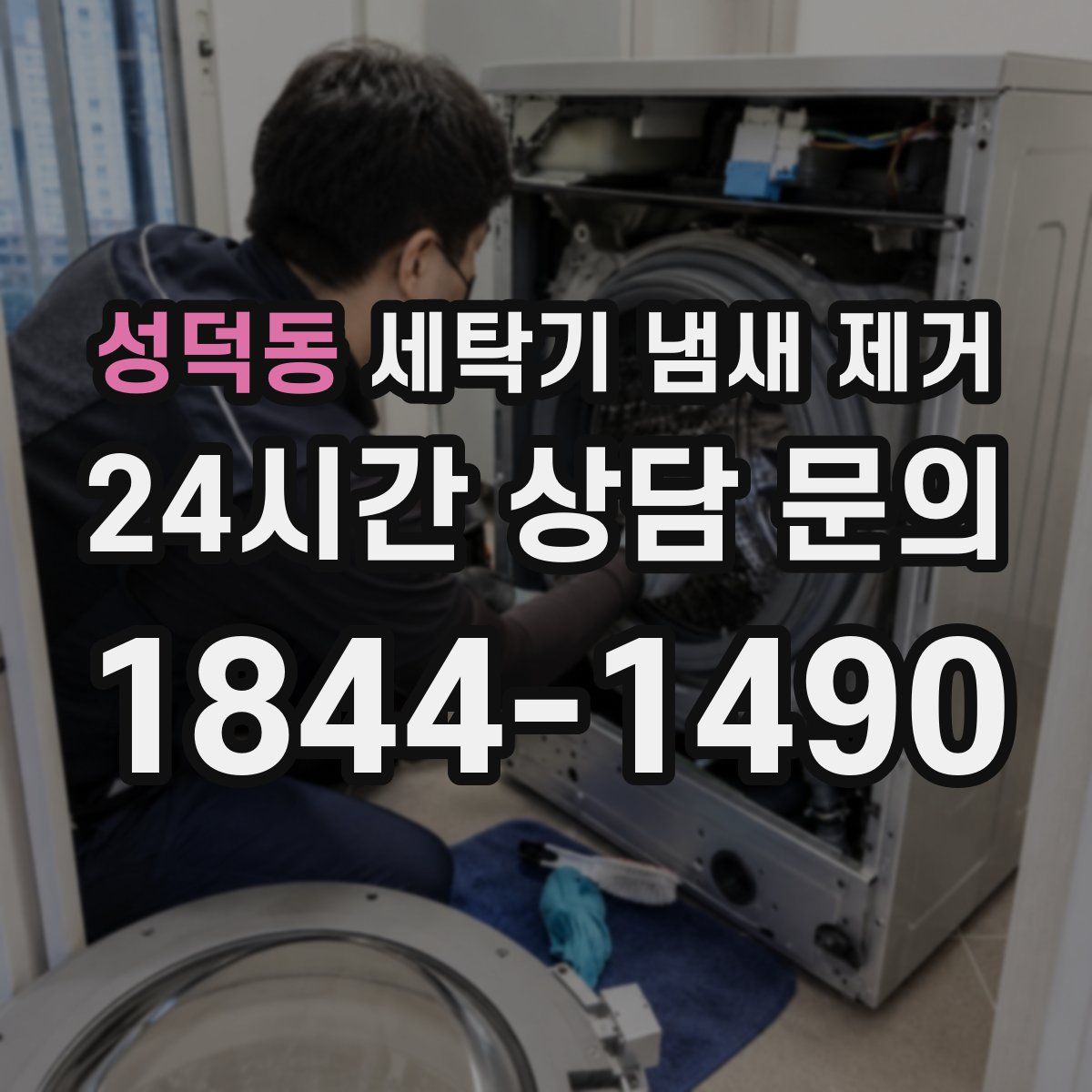 성덕동 세탁기 냄새 제거