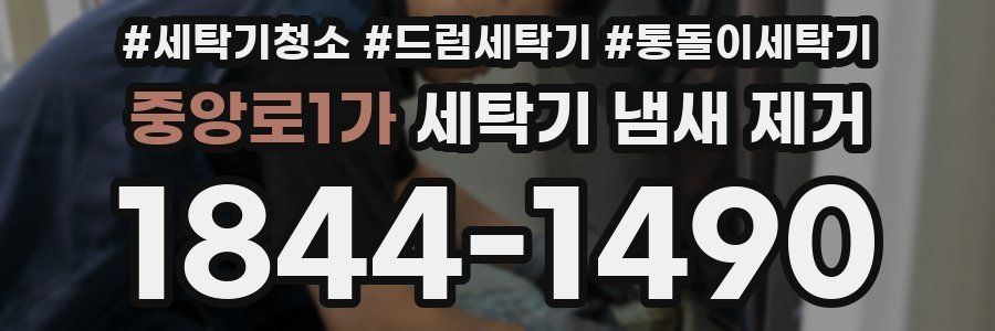 중앙로1가 세탁기 냄새 제거
