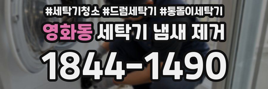 영화동 세탁기 냄새 제거