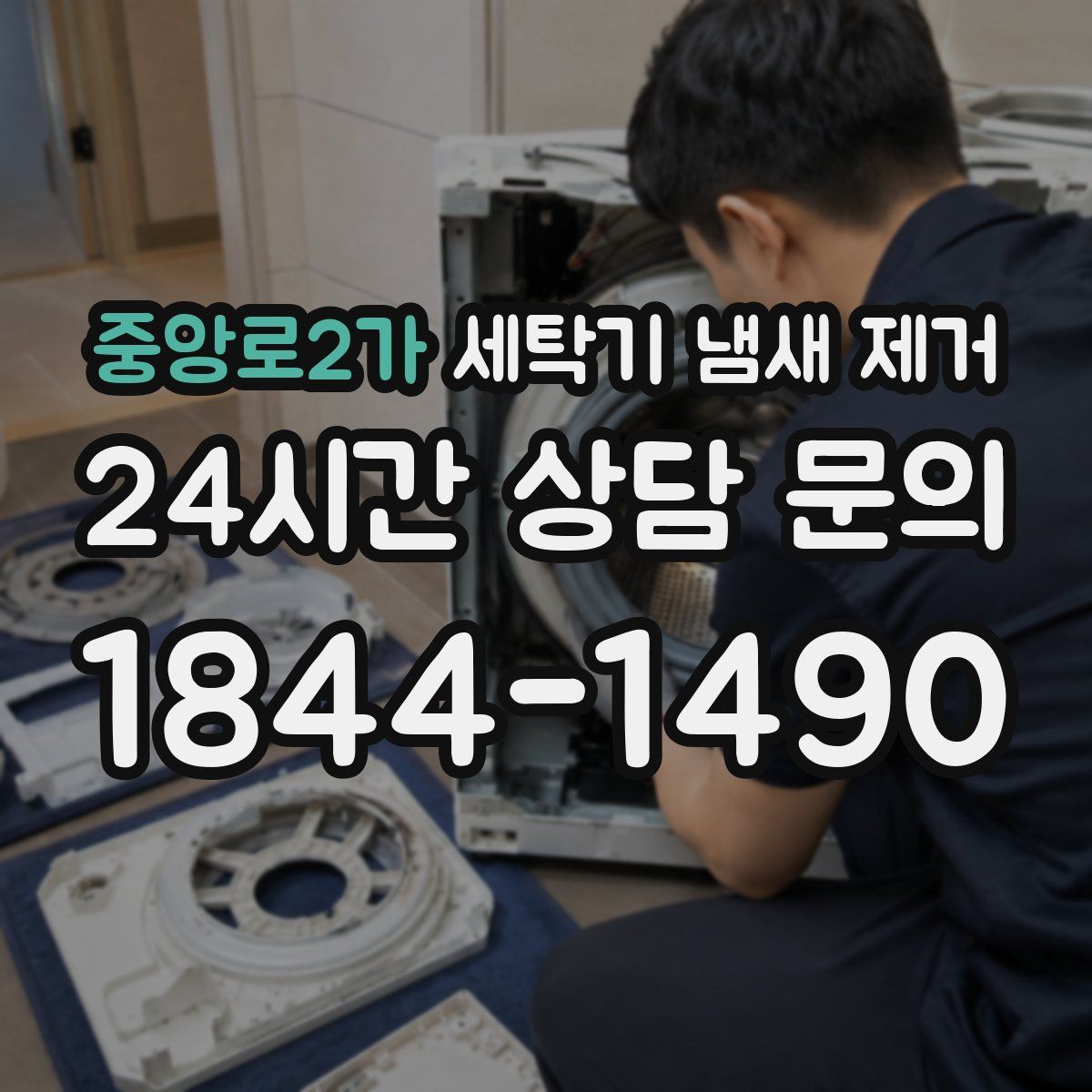 중앙로2가 세탁기 냄새 제거
