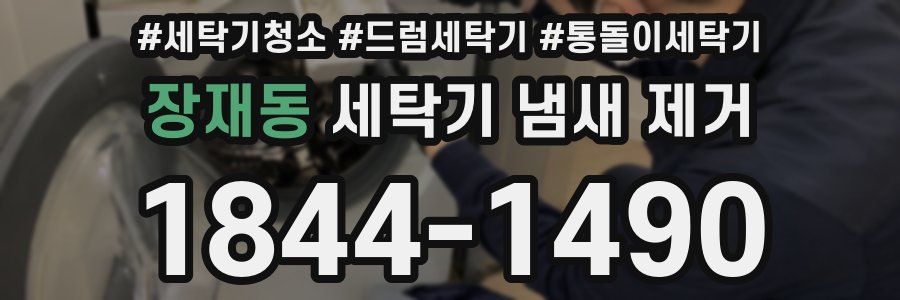장재동 세탁기 냄새 제거