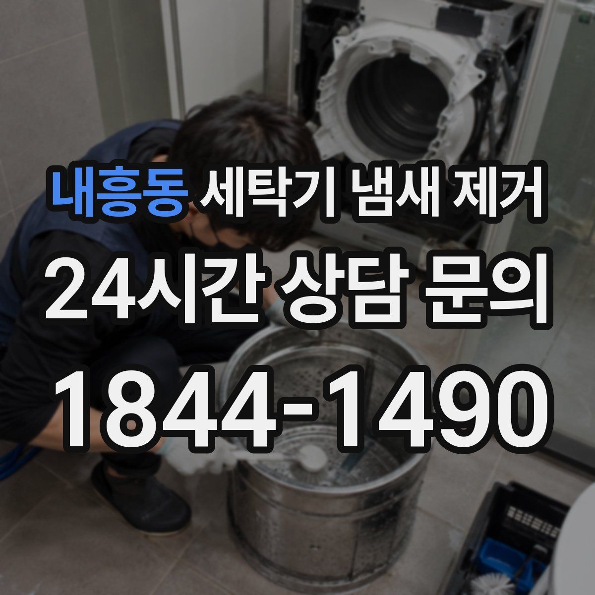내흥동 세탁기 냄새 제거