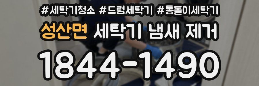 성산면 세탁기 냄새 제거
