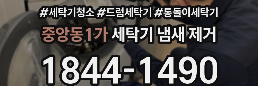중앙동1가 세탁기 냄새 제거