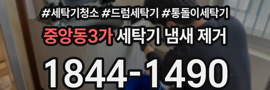 중앙동3가 세탁기 냄새 제거