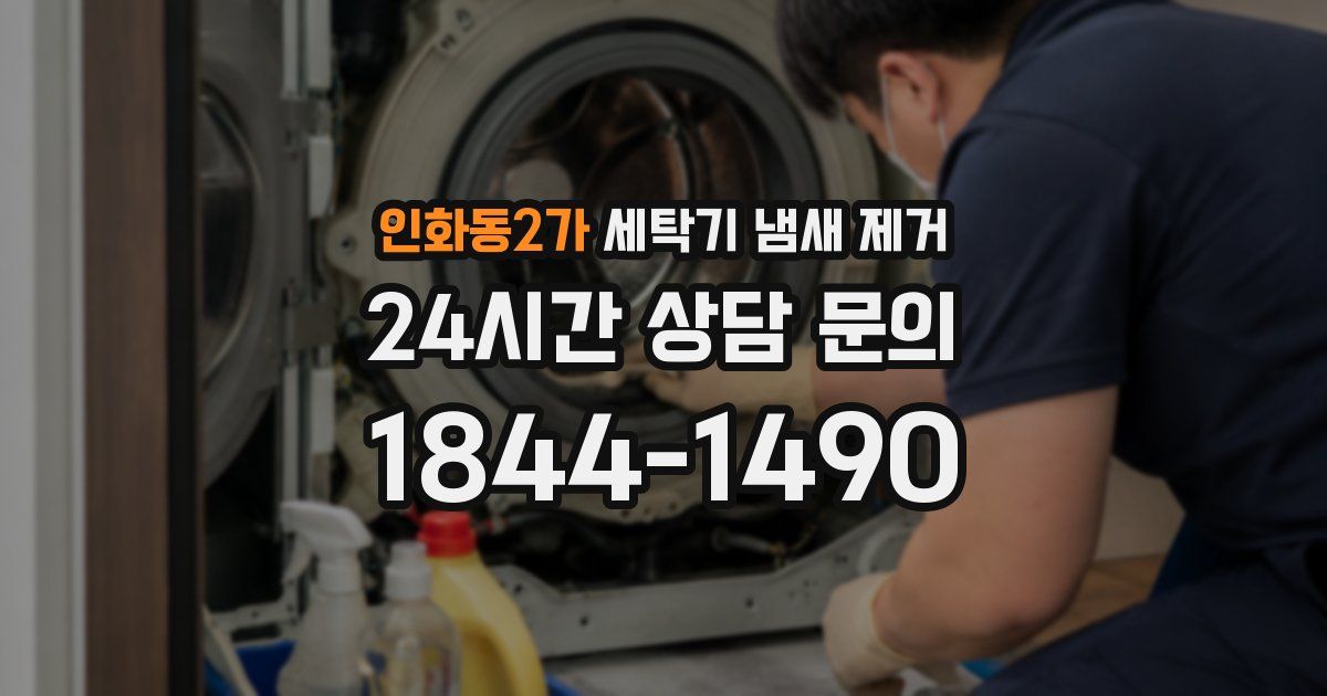 인화동2가 세탁기 냄새 제거