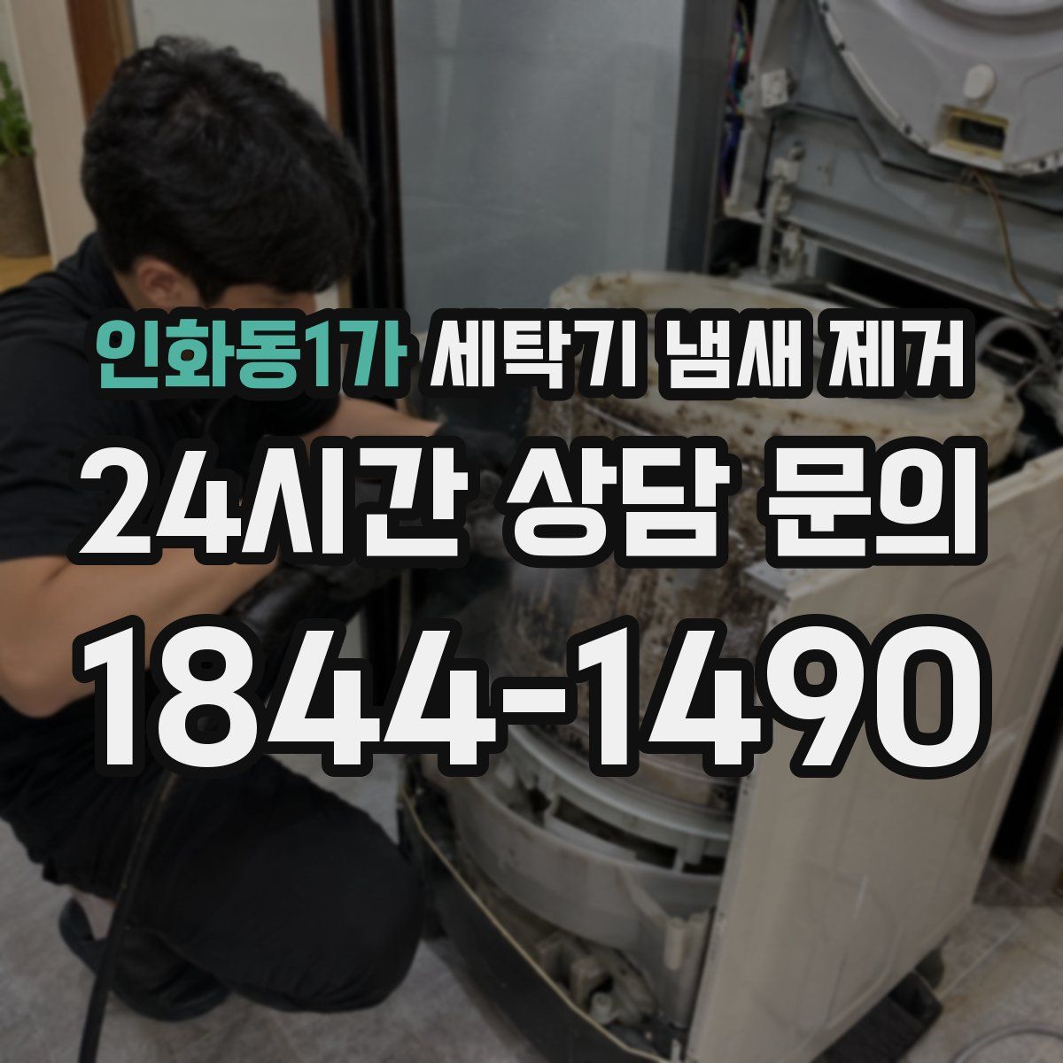 인화동1가 세탁기 냄새 제거