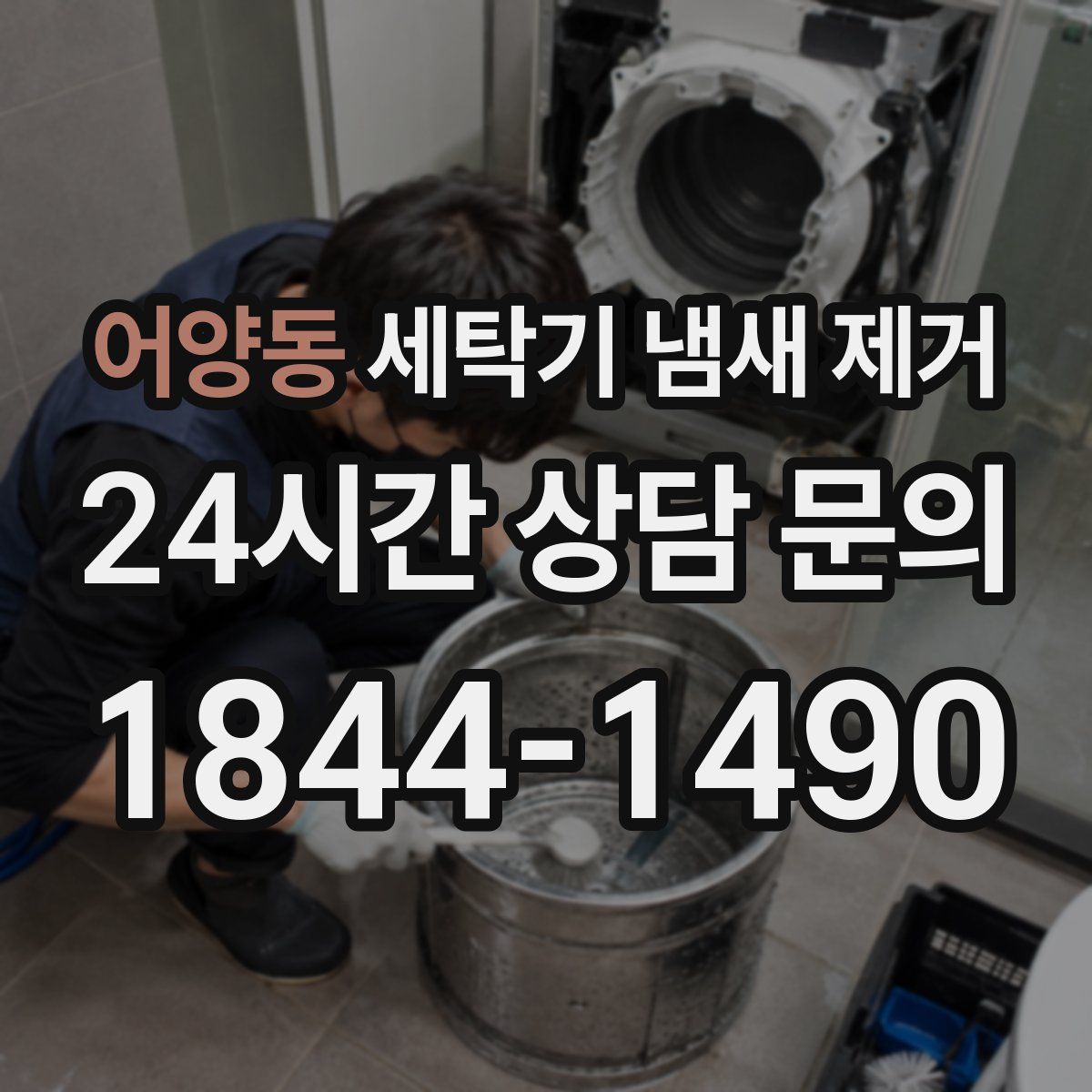 어양동 세탁기 냄새 제거