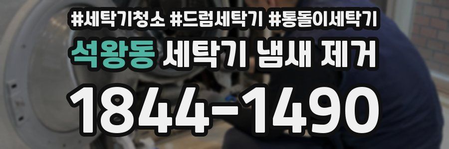 석왕동 세탁기 냄새 제거
