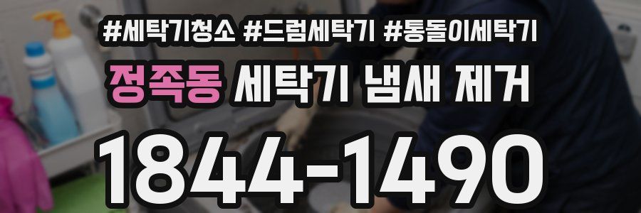 정족동 세탁기 냄새 제거