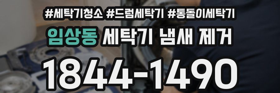 임상동 세탁기 냄새 제거