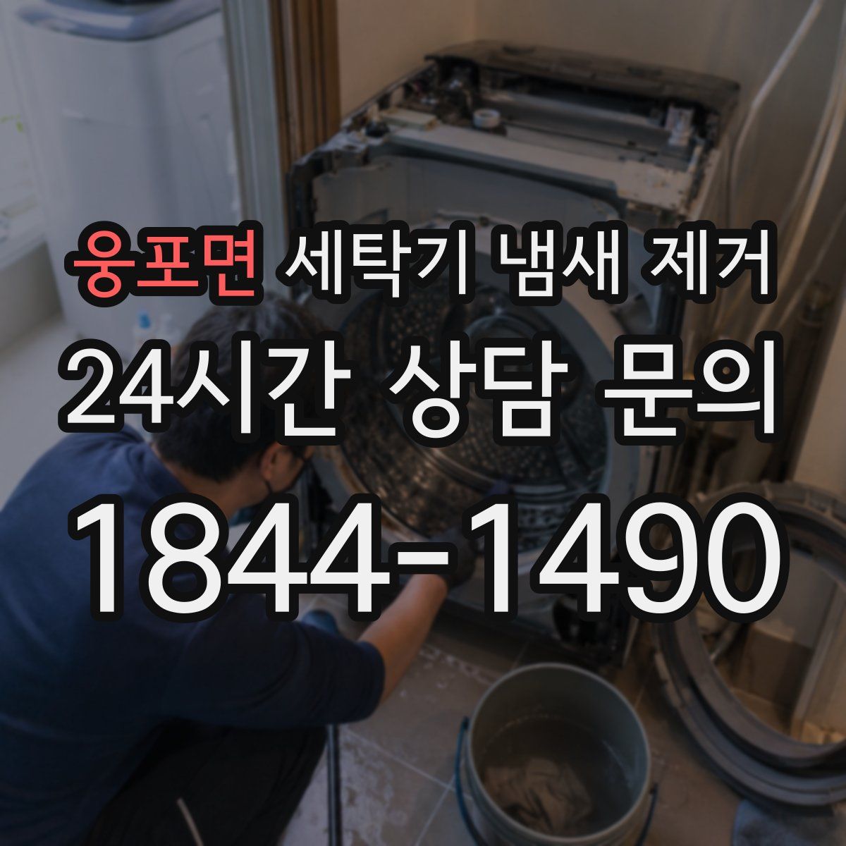 웅포면 세탁기 냄새 제거