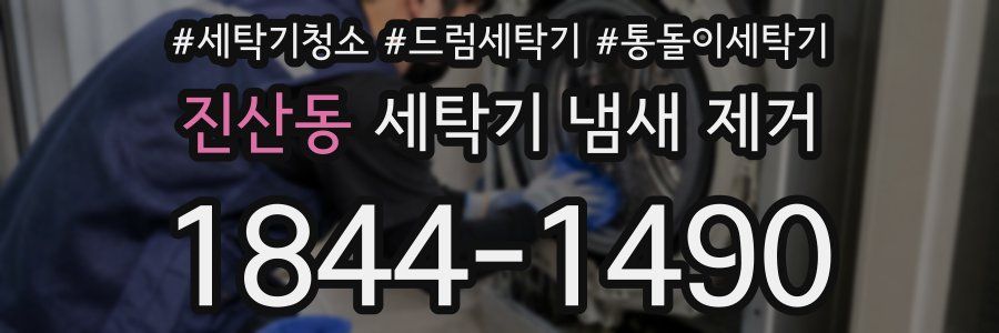 진산동 세탁기 냄새 제거