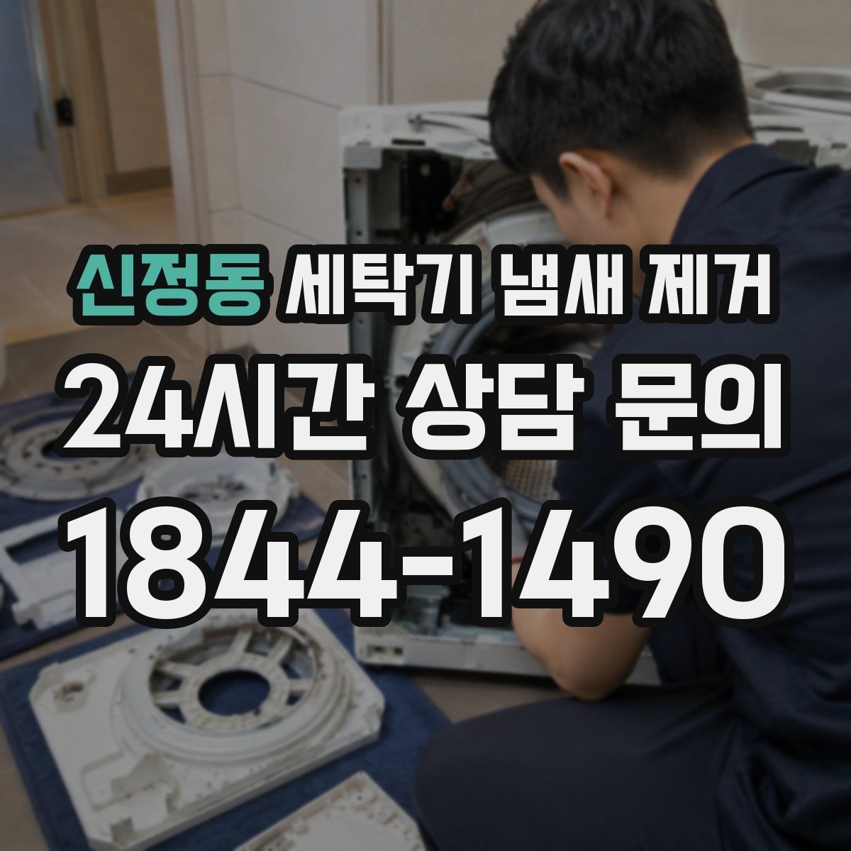 신정동 세탁기 냄새 제거