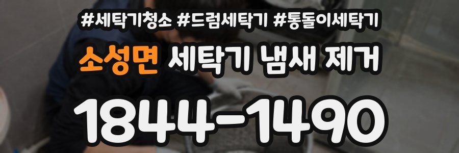 소성면 세탁기 냄새 제거