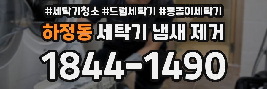 하정동 세탁기 냄새 제거