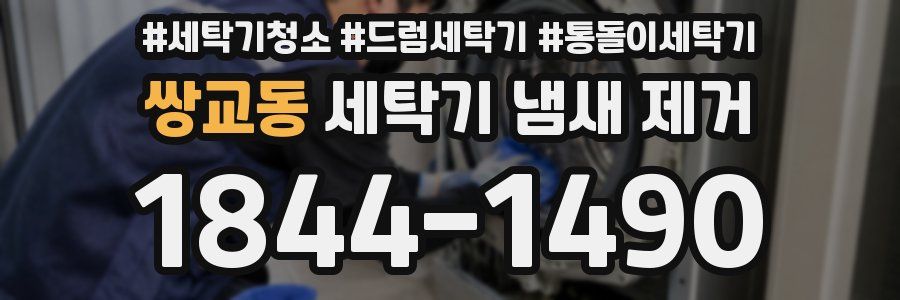쌍교동 세탁기 냄새 제거