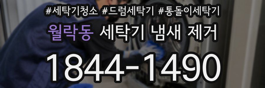 월락동 세탁기 냄새 제거
