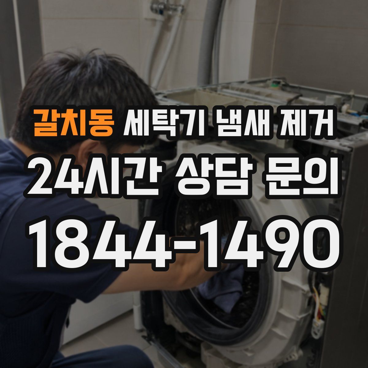 갈치동 세탁기 냄새 제거