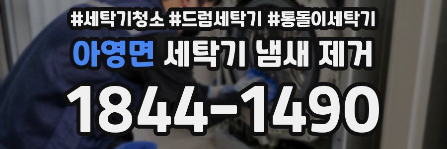 아영면 세탁기 냄새 제거