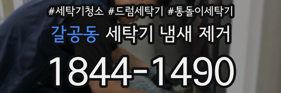 갈공동 세탁기 냄새 제거