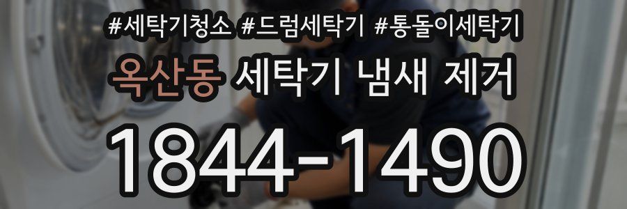 옥산동 세탁기 냄새 제거
