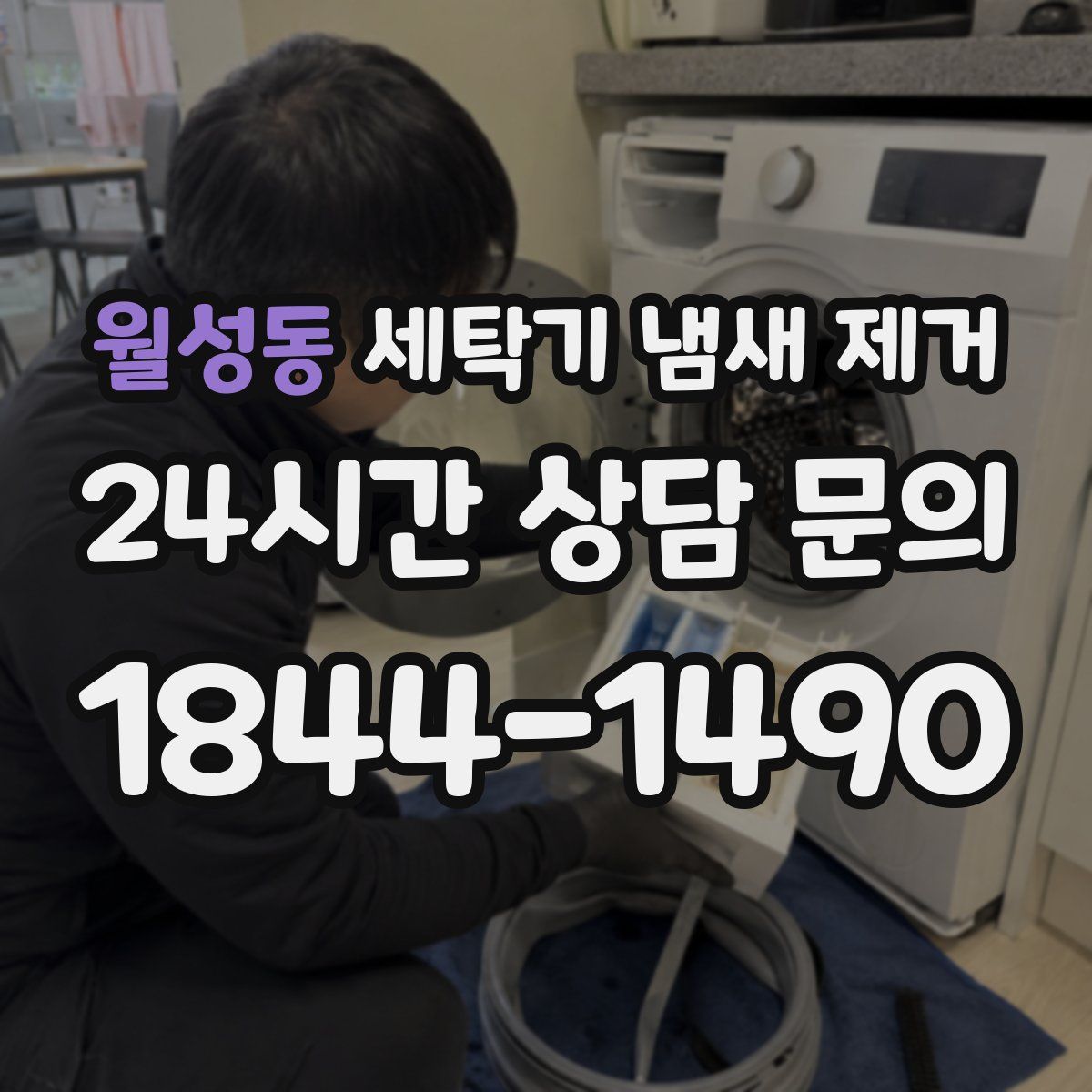 월성동 세탁기 냄새 제거