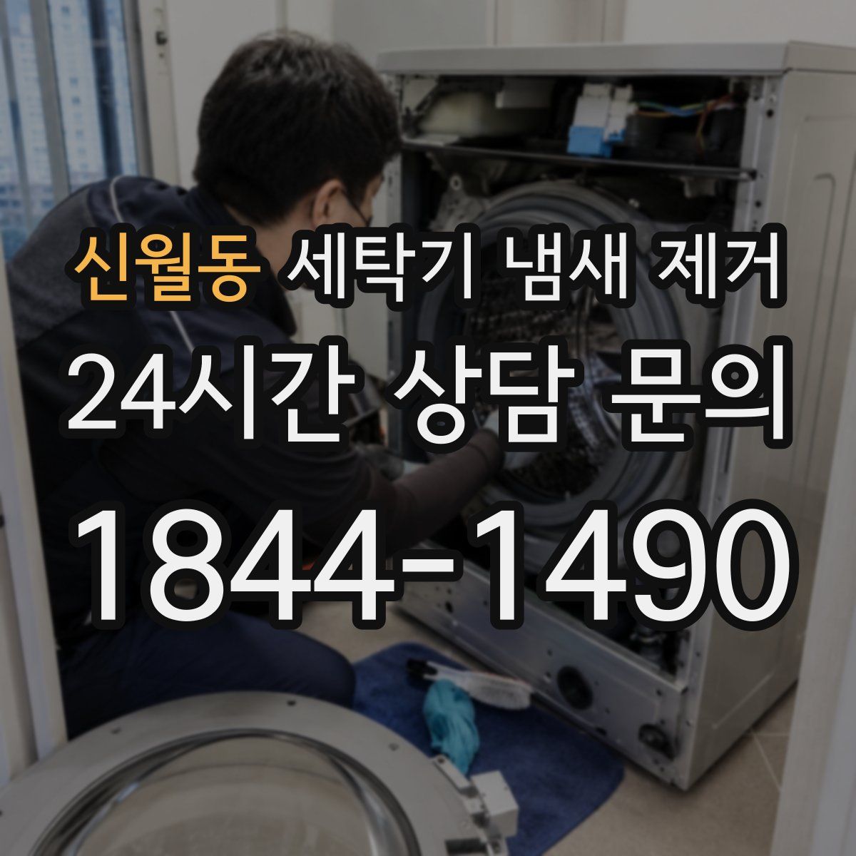 신월동 세탁기 냄새 제거