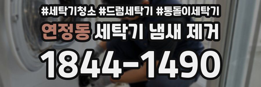 연정동 세탁기 냄새 제거