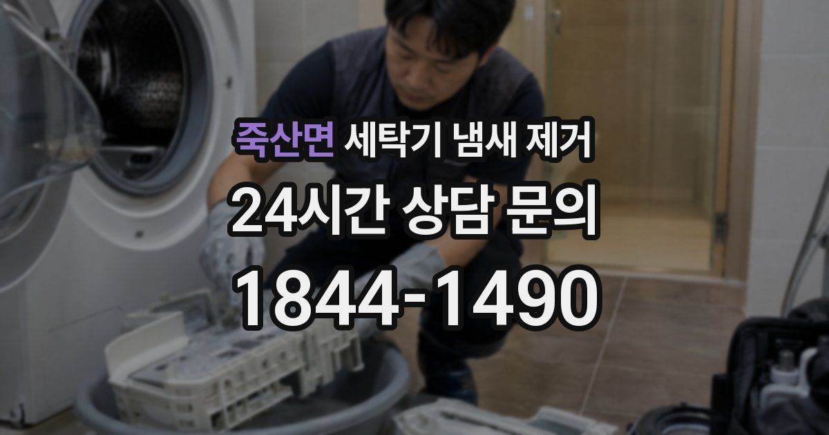 죽산면 세탁기 냄새 제거