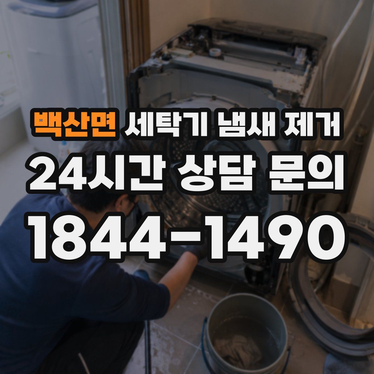 백산면 세탁기 냄새 제거