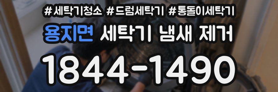 용지면 세탁기 냄새 제거