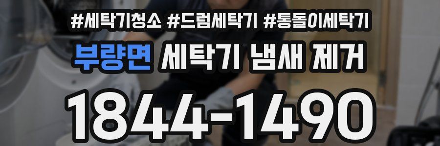 부량면 세탁기 냄새 제거