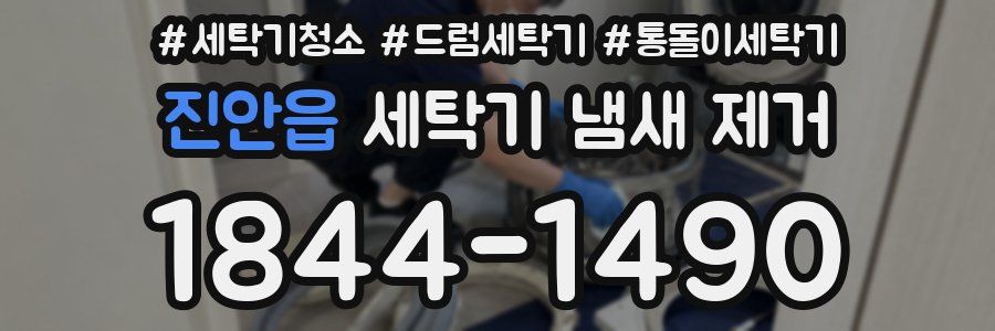 진안읍 세탁기 냄새 제거