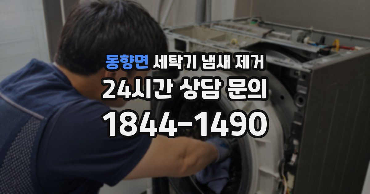 동향면 세탁기 냄새 제거