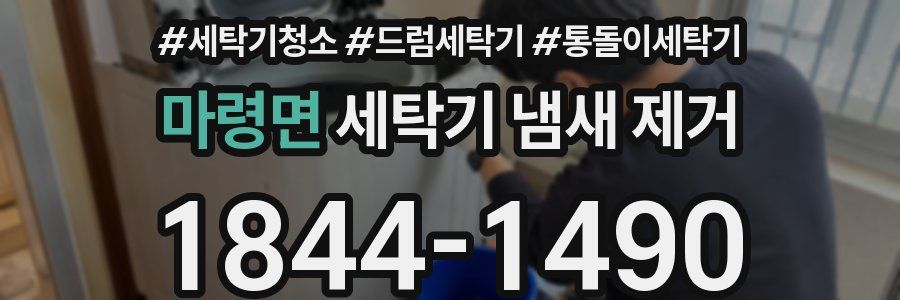 마령면 세탁기 냄새 제거